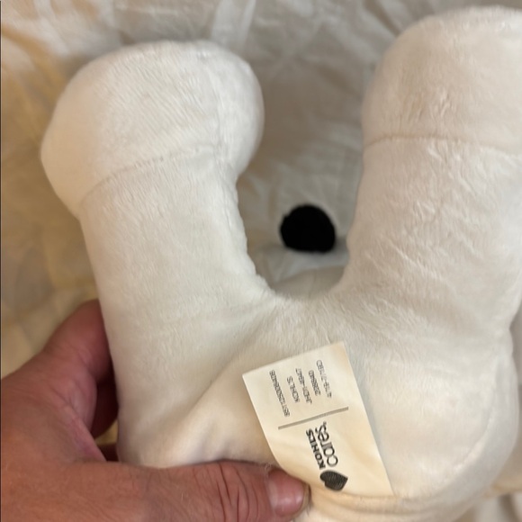 Classic White and Black Stuffed Snoopy Toy - Picture 4 of 13